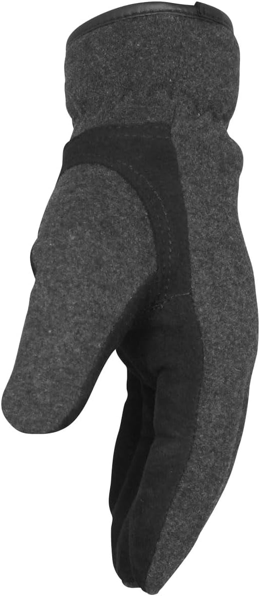 CAIMAN 2396 Deerskin Heatrac® Insulated Touchscreen Heavy Fleece-Back Winter Gloves