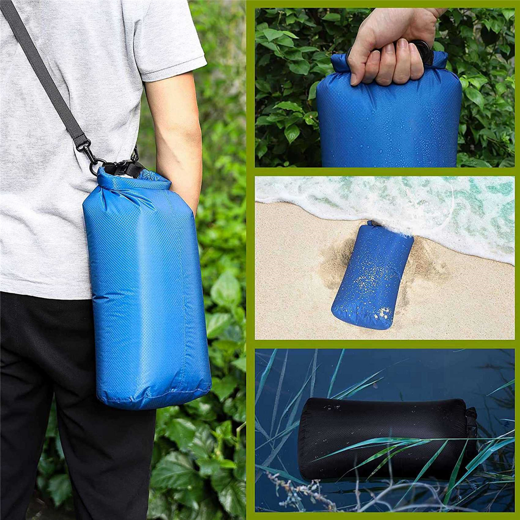 12Pcs Waterproof Dry Bag Set for Kayaking Boating,Drybag Outdoor Storage Bags for Canoeing Camping Swimming,Random